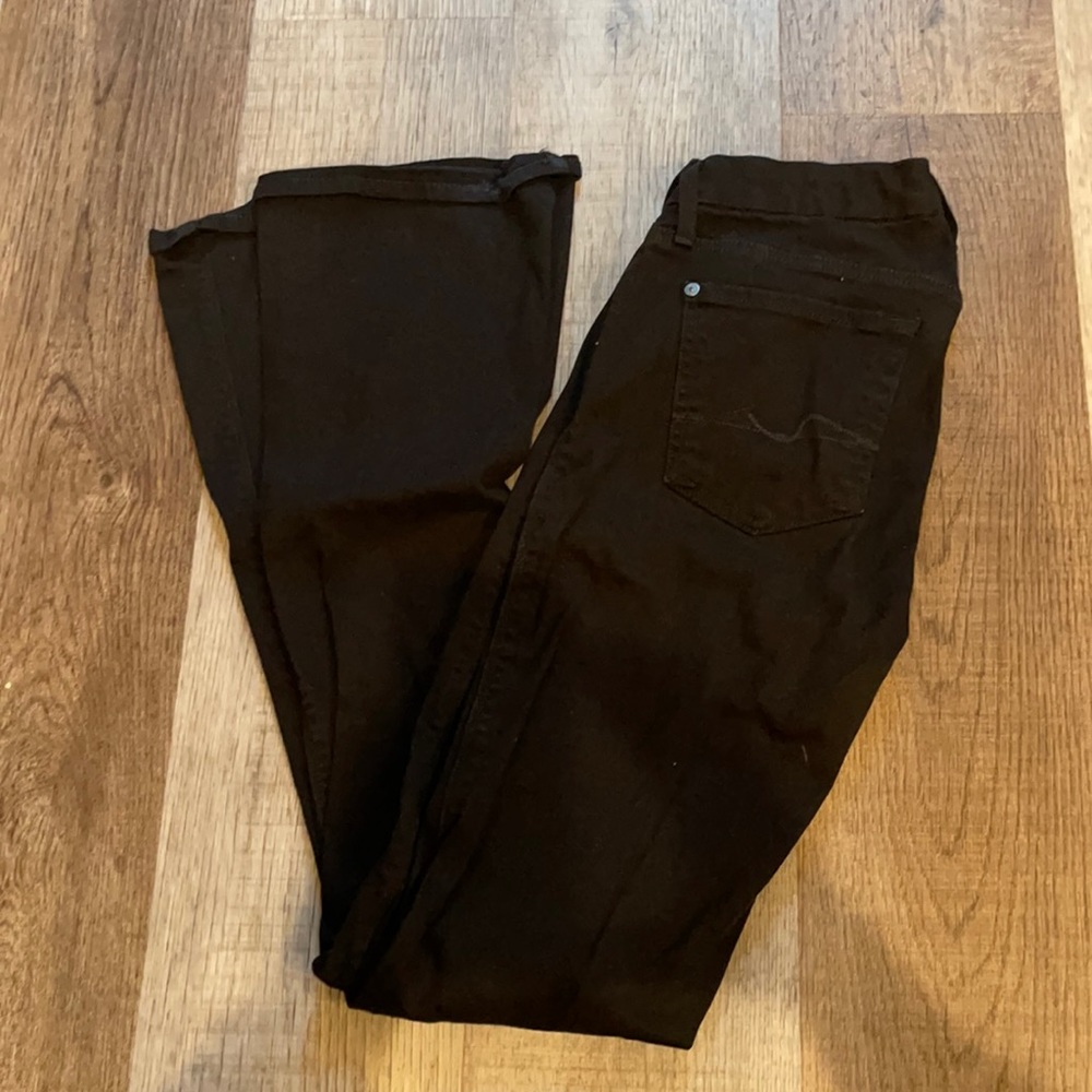 7 For All Mankind size 27x34 Black bootcut